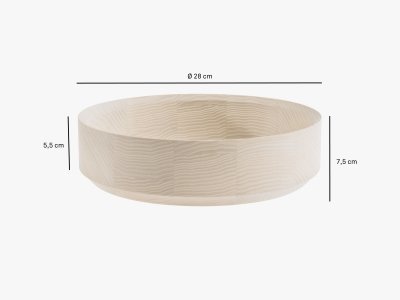 Product dimensions bowl KRAMS Product dimensions bowl KRAMS