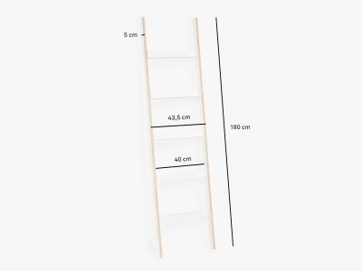 Product dimensions clothing ladder PAULA