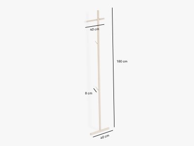 Produktmaße der Garderobe STEKKA Produktmaße der Garderobe STEKKA