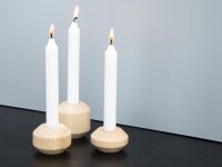 Holz Kerzenständer TAKKS von kommod