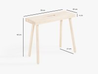 Product dimensions stool HOQDI