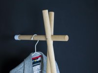 Garderobenständer LENAH aus Eiche von kommod