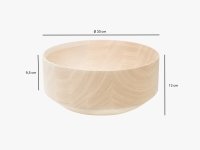 Product dimensions bowl TALSA