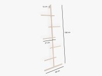 Product dimensions clothes rack WENDRA